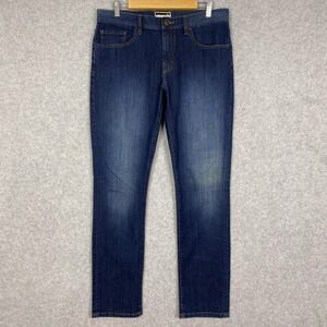 Travis Mathew Jeans Mens 34 (35x31.5) Blue Stretch Denim